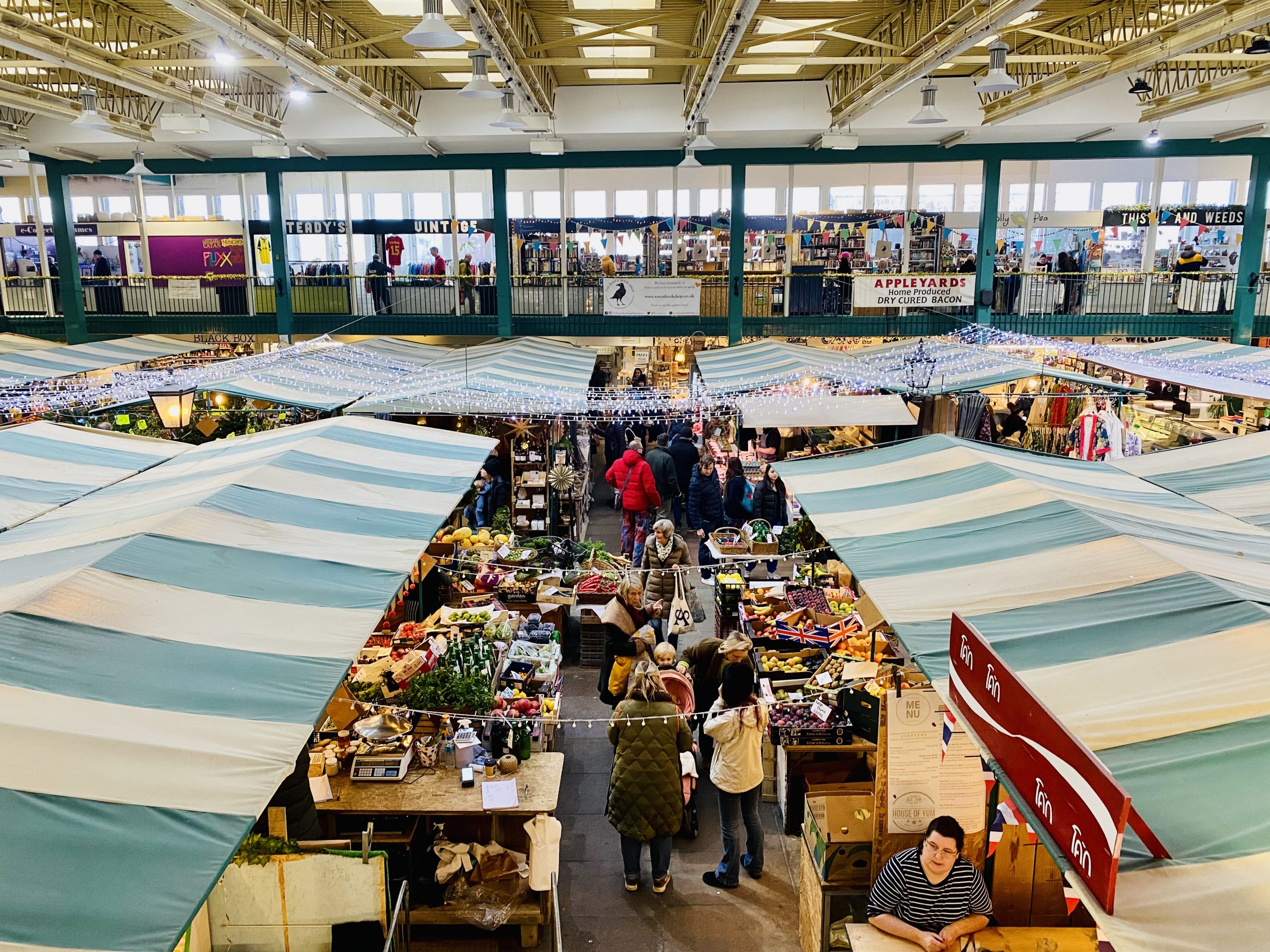 Christmas and New Year opening hours Shrewsbury Market Hall